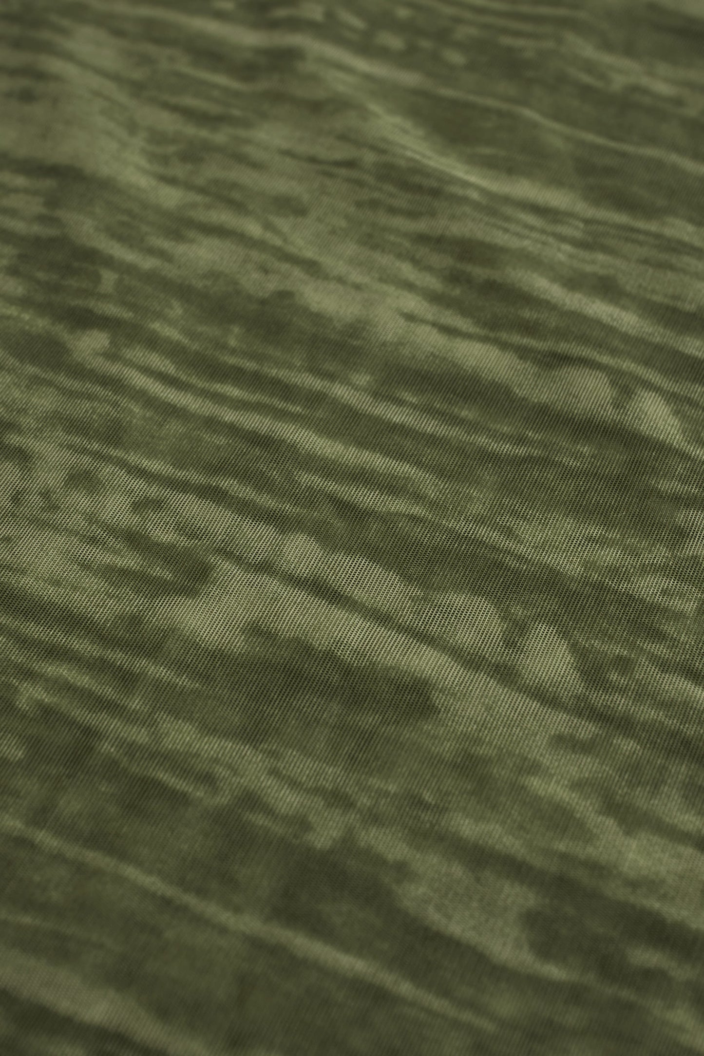 Headscarf in Green Print